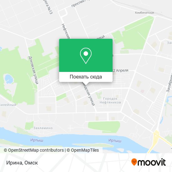 Карта Ирина