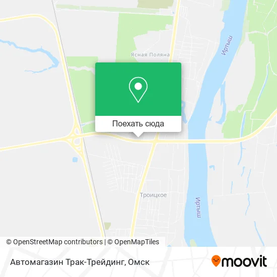 Карта Автомагазин Трак-Трейдинг