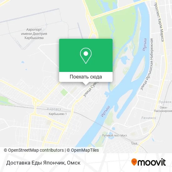 Карта Доставка Еды Япончик