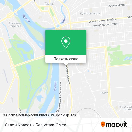 Карта Салон Красоты Бельэтаж