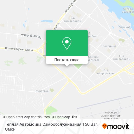 Карта Тёплая Автомойка Самообслуживания 150 Bar