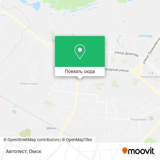 Карта Автотест