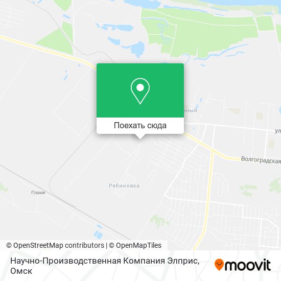 Карта Научно-Производственная Компания Элприс