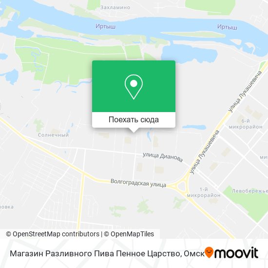 Карта Магазин Разливного Пива Пенное Царство