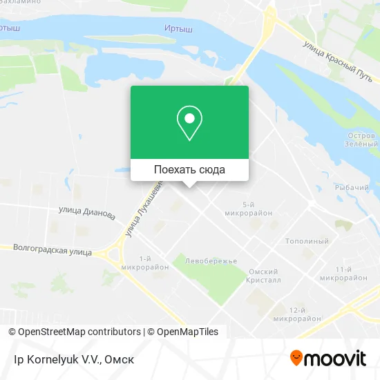 Карта Ip Kornelyuk V.V.
