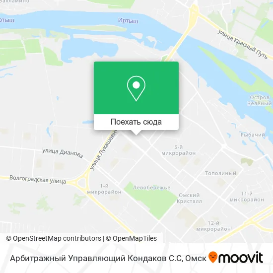 Карта Арбитражный Управляющий Кондаков С.С