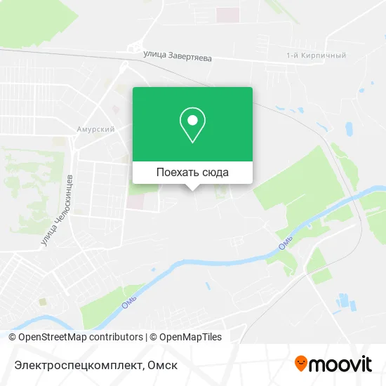 Карта Электроспецкомплект