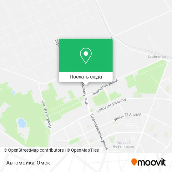 Карта Автомойка