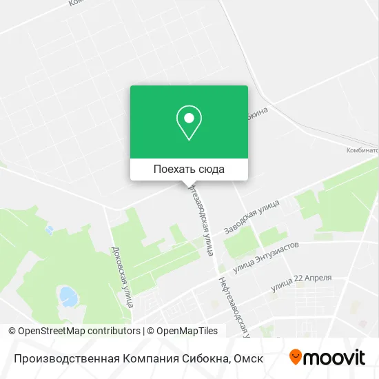 Карта Производственная Компания Сибокна