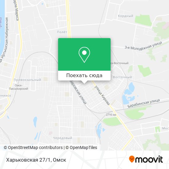 Карта Харьковская 27/1