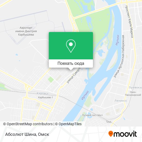 Карта Абсолют Шина