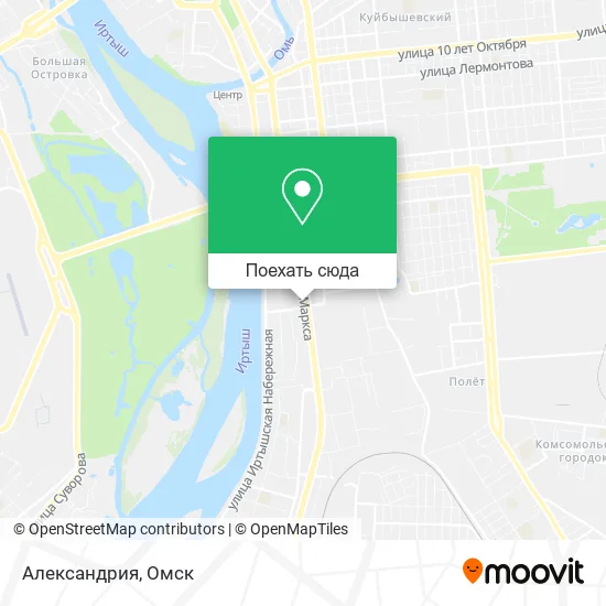 Карта Александрия