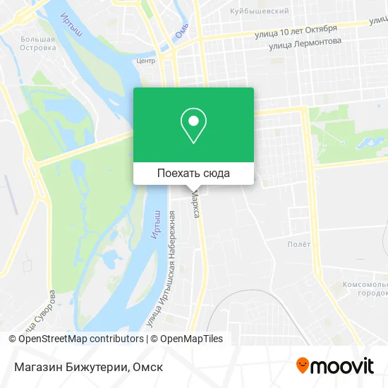 Карта Магазин Бижутерии