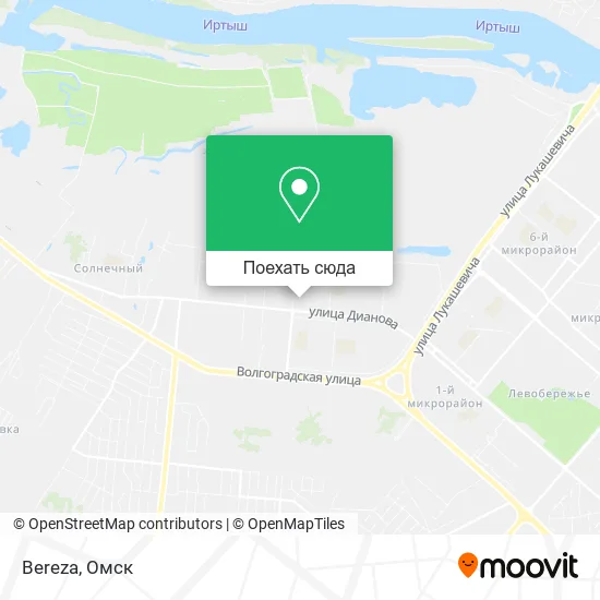 Карта Bereza