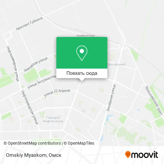 Карта Omskiy Myaskom