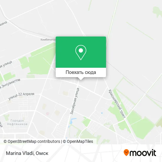 Карта Marina Vladi