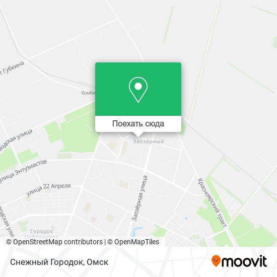 Карта Снежный Городок