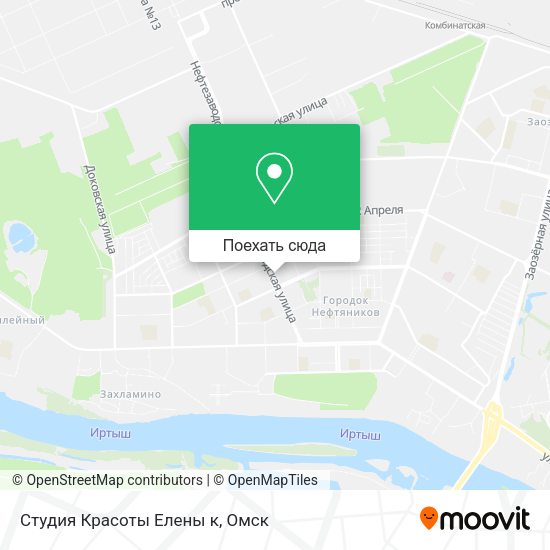 Карта Студия Красоты Елены к