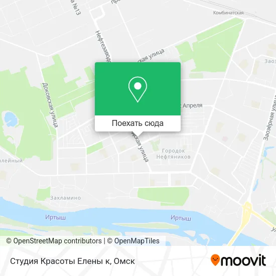 Карта Студия Красоты Елены к