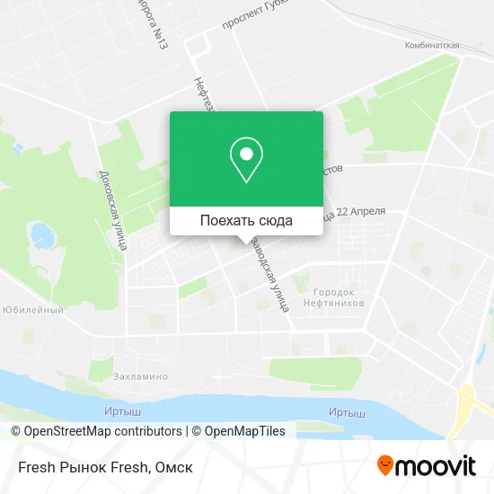 Карта Fresh Рынок Fresh