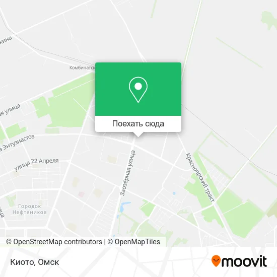 Карта Киото