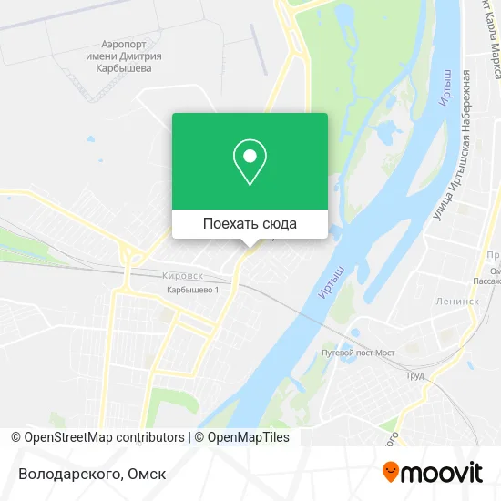 Карта Володарского
