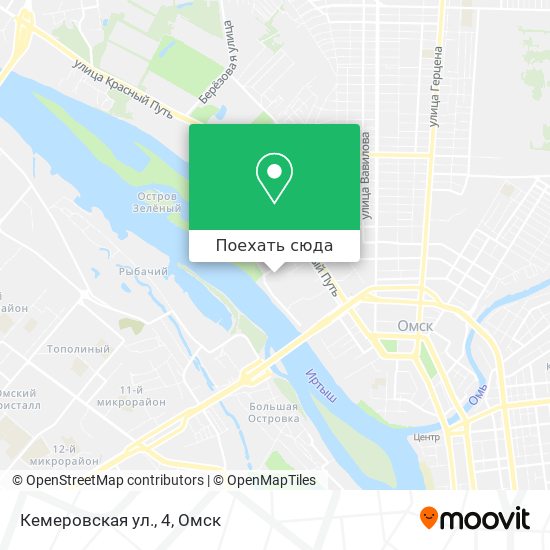 Карта Кемеровская ул., 4