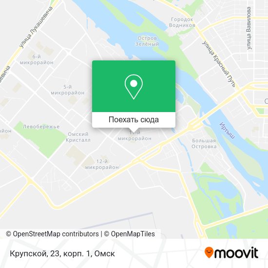 Карта Крупской, 23, корп. 1