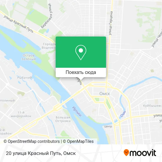 Карта 20 улица Красный Путь