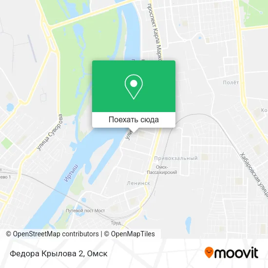 Карта Федора Крылова 2