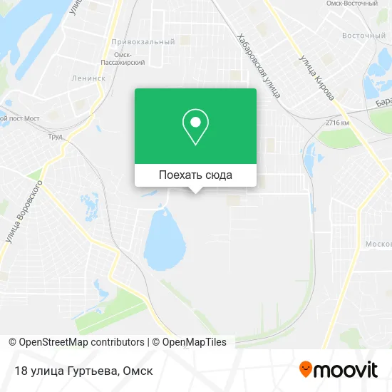Карта 18 улица Гуртьева