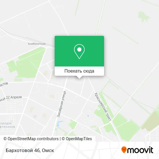 Карта Бархотовой 4б