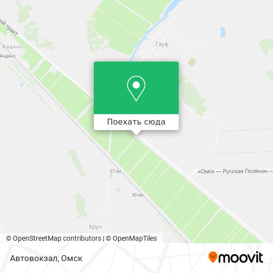 Карта Автовокзал
