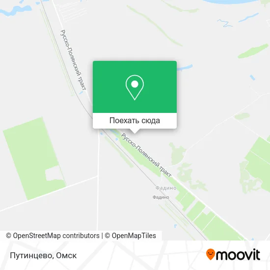 Карта Путинцево