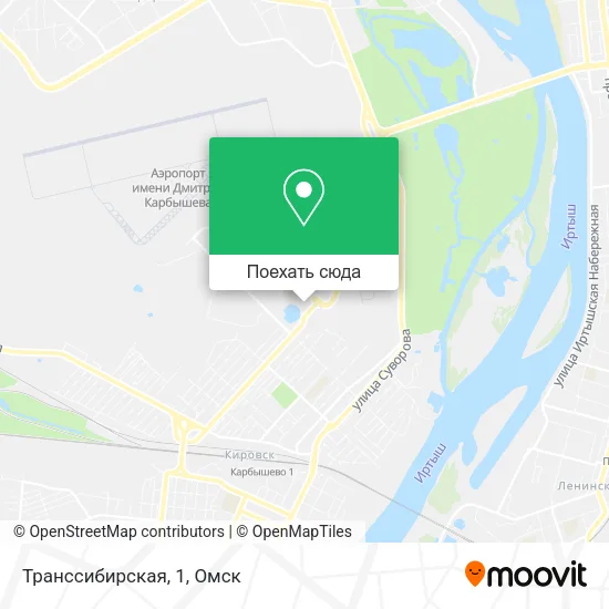 Карта Транссибирская, 1