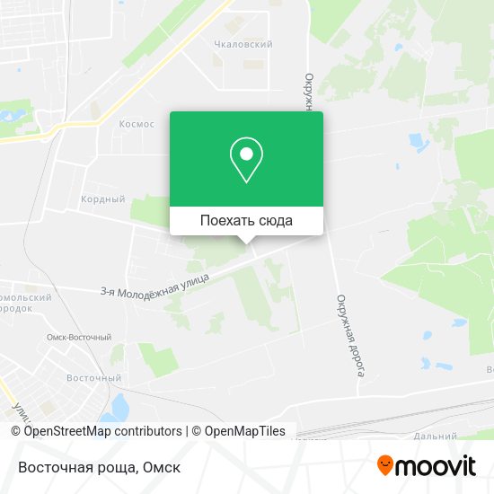 Карта Восточная роща