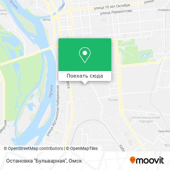 Карта омск бульварная 7