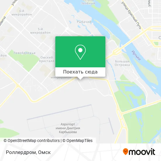 Карта Роллердром