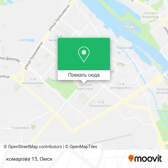 Карта комарова 15