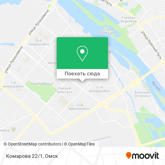 Карта Комарова 22/1