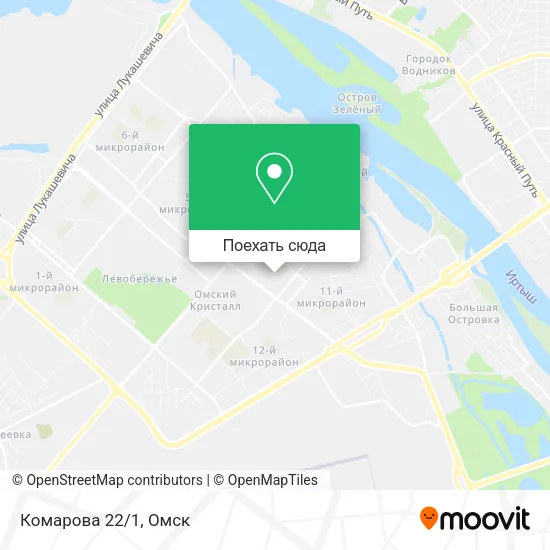 Карта Комарова 22/1