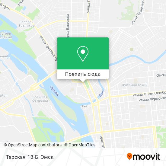 Карта Тарская, 13-Б