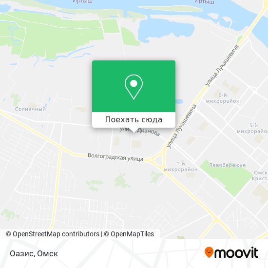 Карта Оазис