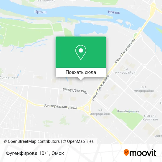 Карта Фугенфирова 10/1