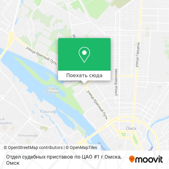 Карта омска парки