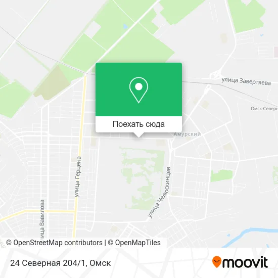 Карта 24 Северная 204/1