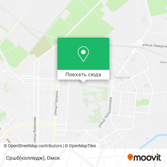 Карта Сршб(колледж)