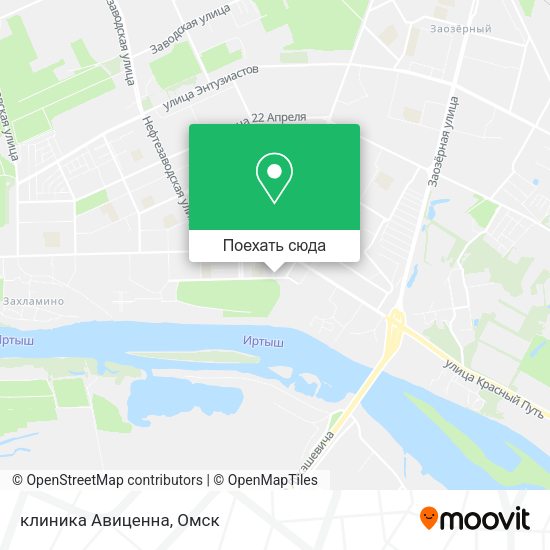Карта клиника Авиценна
