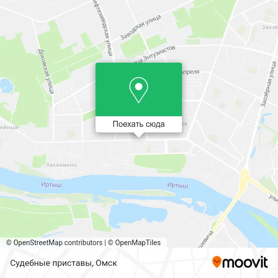 Карта Судебные приставы