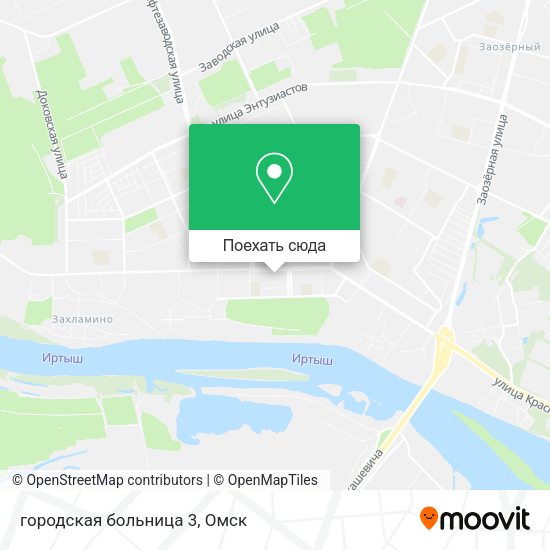 Карта городская больница 3